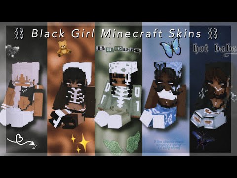 EPIC: Black Girl Minecraft Skins 😱🖤✨ || nyla dasme