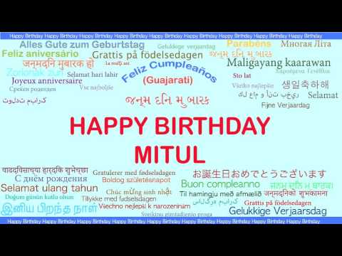 Mitul   Languages Idiomas - Happy Birthday