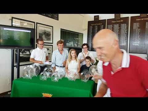 Premiazione 6°MEMORIAL GIULIO CAVALSANI - G.C.Punta Ala 15.08.2019