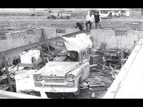 Deadly Palm Sunday Tornado from April 11, 1965, in Crystal Lake, Illinois
