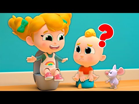 Yes yes go POTTY, Baby Miliki! Healthy Habits for kids | Miliki Family👶Nursery Rhymes & Kids Songs