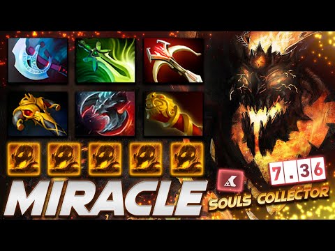 Miracle Shadow Fiend Souls Collector - Dota 2 Pro Gameplay [Watch & Learn]