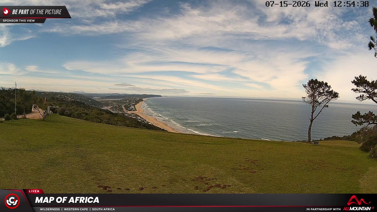 Live webcam view of Map of Africa Viewpoint