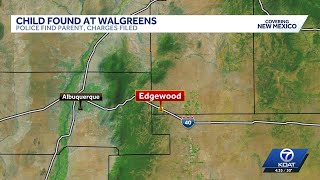 Child found at Edgewood Walgreens, parent charged
