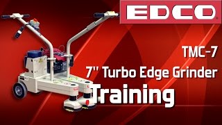 preview picture of video 'TRAINING: How to Use a 7 Turbo Edge Grinder- EDCO'