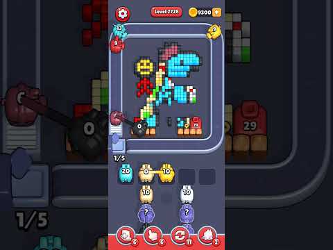 Pixel Flow Level 2728 Walkthrough