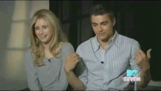 Exclusive Interview w/ Dave Franco & Emma Roberts on 'Go Outside' video