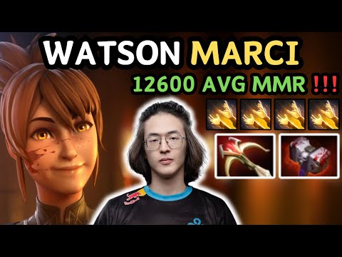 🔥 Watson MARCI Hard Carry Gameplay 7.37e 🔥 Rank 4 Europe - Dota 2