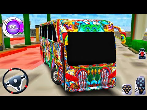 Uphill Offroad Bus Simulator 3D - City Coach Bus Simulator Game 2026 - Andriod Gameplay