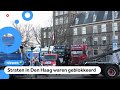 Nu ook in Nederland corona-protest met vrachtwagens