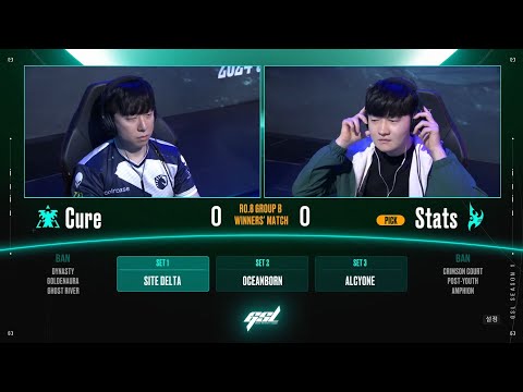[2024 GSL S1] Ro.8 Group B Match3 Cure vs Stats