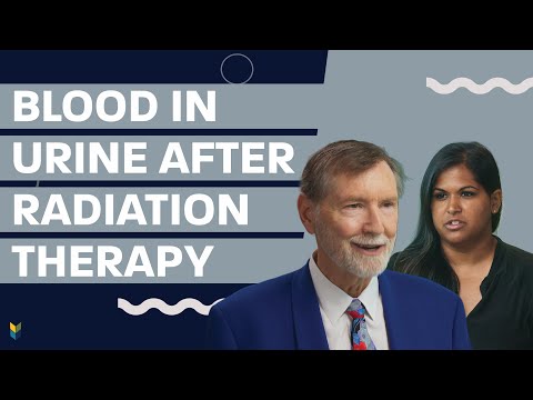 Blood in Urine After #ProstateCancer Radiation Therapy | #MarkScholzMD #AlexScholz #PCRI
