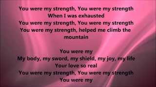 Deitrick Haddon - You Are My Strength (Lyrics)