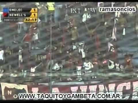 Emelec 2 - Newell's Old Boys 1. Copa Libertadores 2010.
