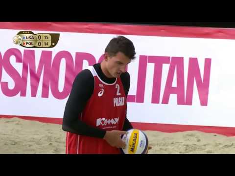 Lucena/Dalhausser vs Fijalek/Bryl (Quarterfinals) MOSCOW WT3 2017