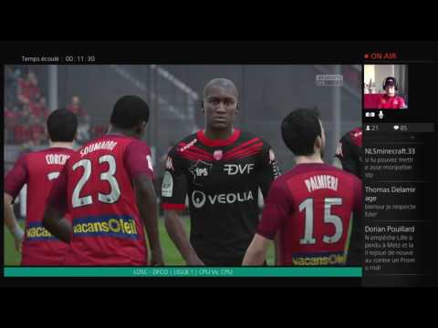 Lille OSC - Dijon FCO [FIFA 16] | Ligue 1 2016-2017 (2ème Journée) | CPU Vs. CPU