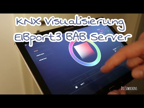 KNX Visualisierung| Smarthome| EIBport3 BAB Server| CubeVision| TECHNIKmittwoch DieSiwuchins