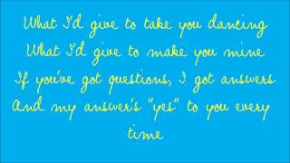 What I&#39;d Give by Sugarland (with lyrics)