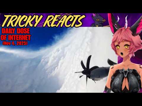 Tricky Reacts to Daily Dose of Internet: Flying Into A Hurricane (Nov 4, 2025)
