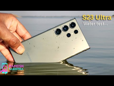Samsung Galaxy S23 Ultra Water Test