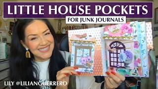 How To Create Junk Journal Little House Envelope Pockets - From #10 Envelopes & Junk Mail Envelopes