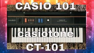 Video thumbnail for *DEMO - Casio - CasioTone 101 by Fernando Costalonga - Keyboards, Synthesizers...