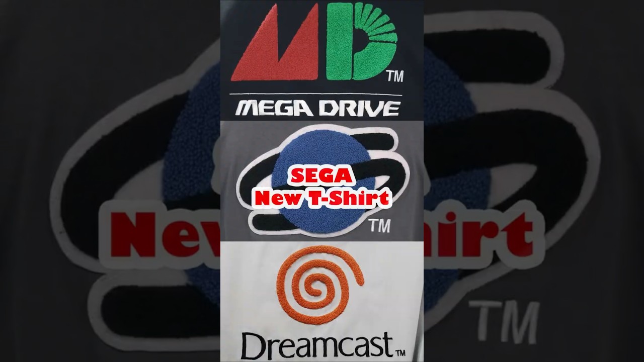 SEGA T-Shirts at Don Quijote  Genesis, Saturn & Dreamcast!  #retrogaming  #japan