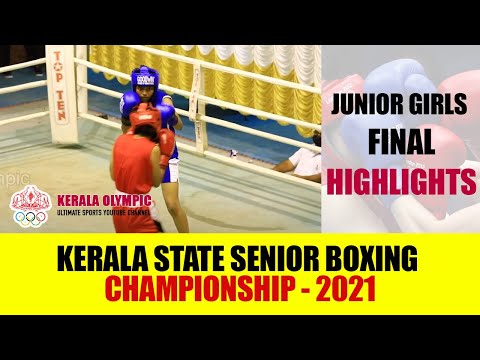 Kerala State Boxing Championship | Kerala Olympic |Junior Girls Final |