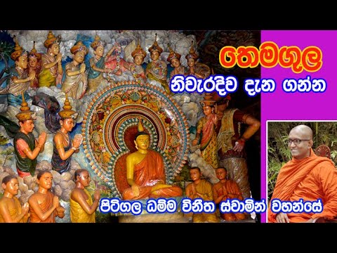 Pitigala Dhamma Vineetha thero | තෙමගුල දැනගන්න | වෙසක් පෝය
