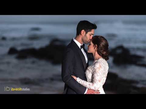Our post wedding shoot on the beach