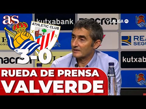 REAL SOCIEDAD 3 - ATHLETIC 0 | VALVERDE, en rueda de prensa tras la derrota en el DERBI VASCO