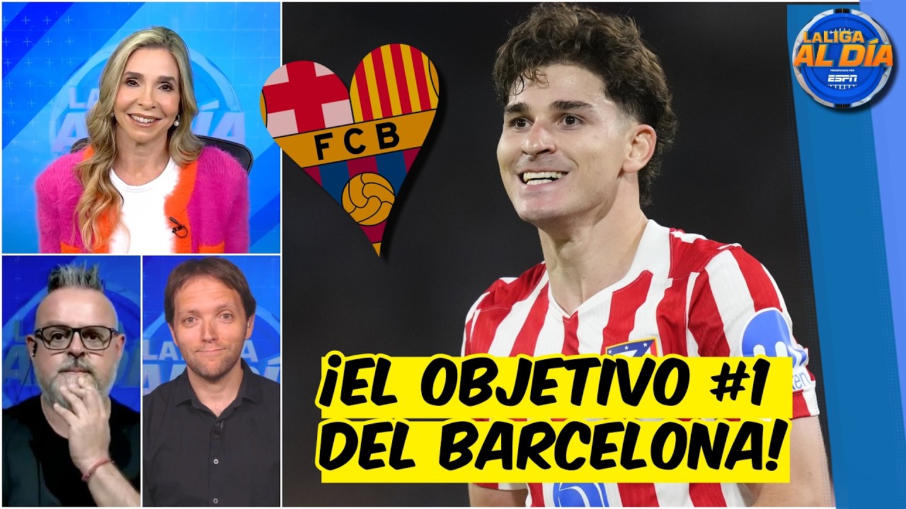 BARCELONA debe CONCENTRASE EN LALIGA y dejar de PENSAR en Julián ÁLVAREZ | La Liga al Día