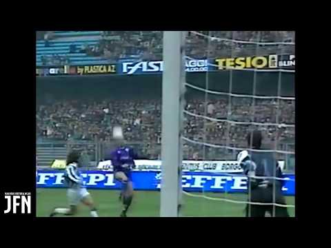 Alessandro Del Piero scores amazing volley vs Fiorentina 4/12/1994
