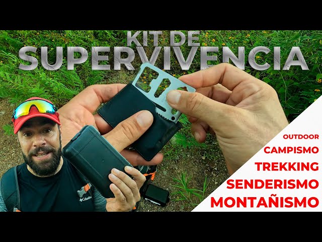 Vídeo relacionado con Kit de Supervivencia, 18 en 1 Equipo de Supervivencia, Profecional Multifuncional Kits Tácticos, Al Aire Libre Supervivencia de Bolsa de Herramientas para Que Viajan Hacen Senderismo Montañismo