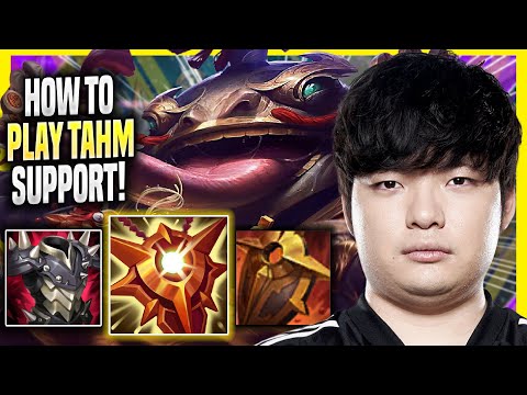 LEARN HOW TO PLAY TAHM KENCH SUPPORT LIKE A PRO! - DRX BeryL Plays Tahm Kench SUPPORT vs Karma!