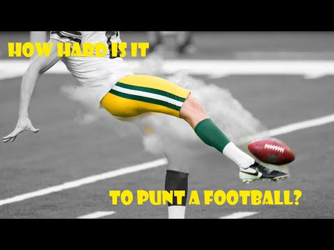 How Hard is it to Punt a Football?