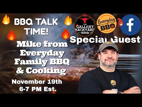 BBQ Talk Time com o convidado especial Mike do Everyday BBQ