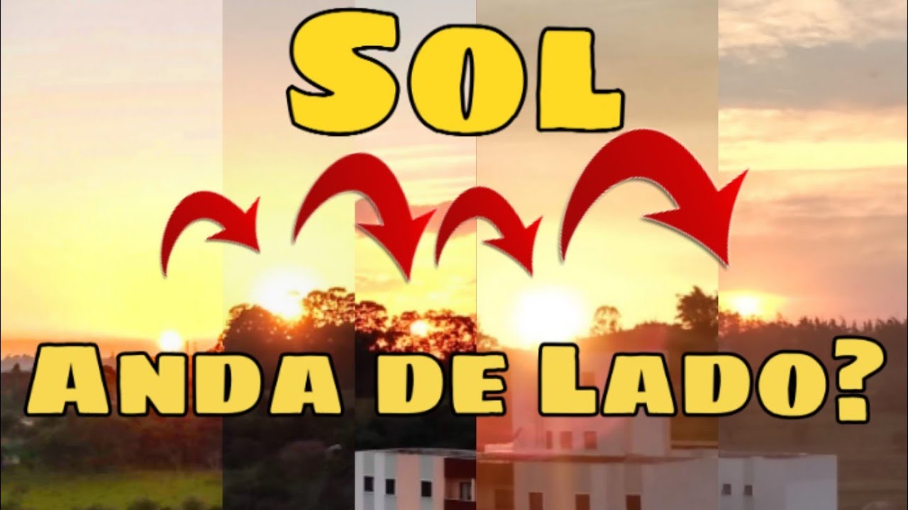 COMO O SOL SE MOVIMENTA DURANTE O ANO?