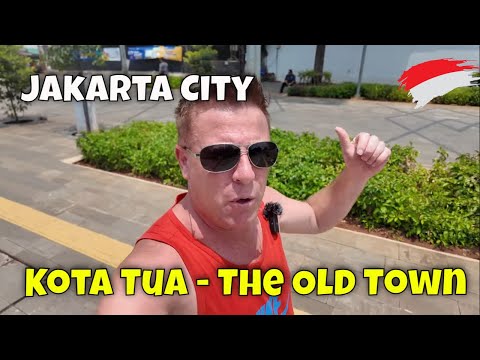 Jakarta City Old Town - Kota Tua 4K Walking Tour