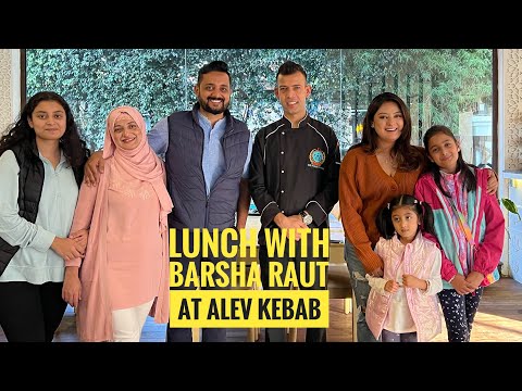 Lunch with Barsha Raut at ALEV Asif Shah || Nashira Shah || #VLOG35