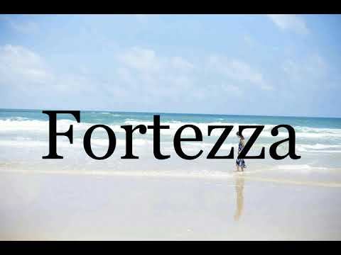 How To Pronounce Fortezza🌈🌈🌈🌈🌈🌈Pronunciation Of Fortezza