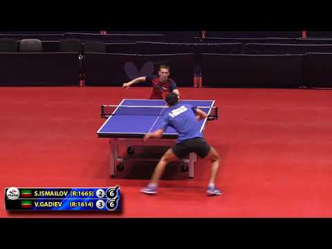 5. ГАДИЕВ - ИСМАИЛОВ #RUSSIAN #Championships #tabletennis #настольныйтеннис