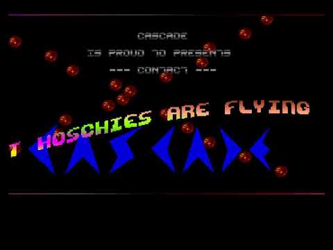 Amiga Cracktro : Contact / Cascade 1733 (1990) (HD 50 fps)
