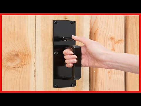 Gate Thumb Latch N109-050 by National Hardware in Black