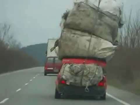 Ridiculous Load On Car