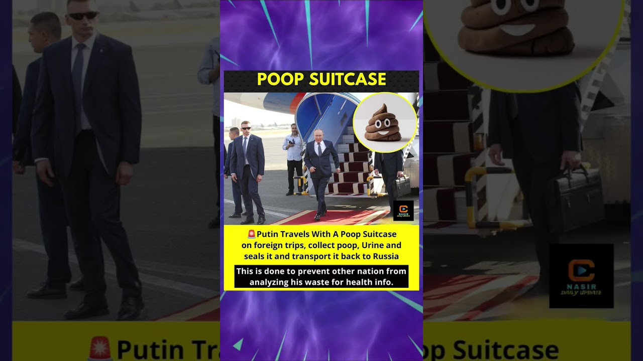 on foreign trips collect poop  Urine and