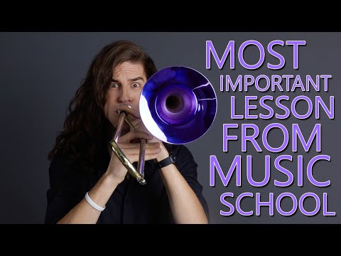 The most important thing I learned in music school...