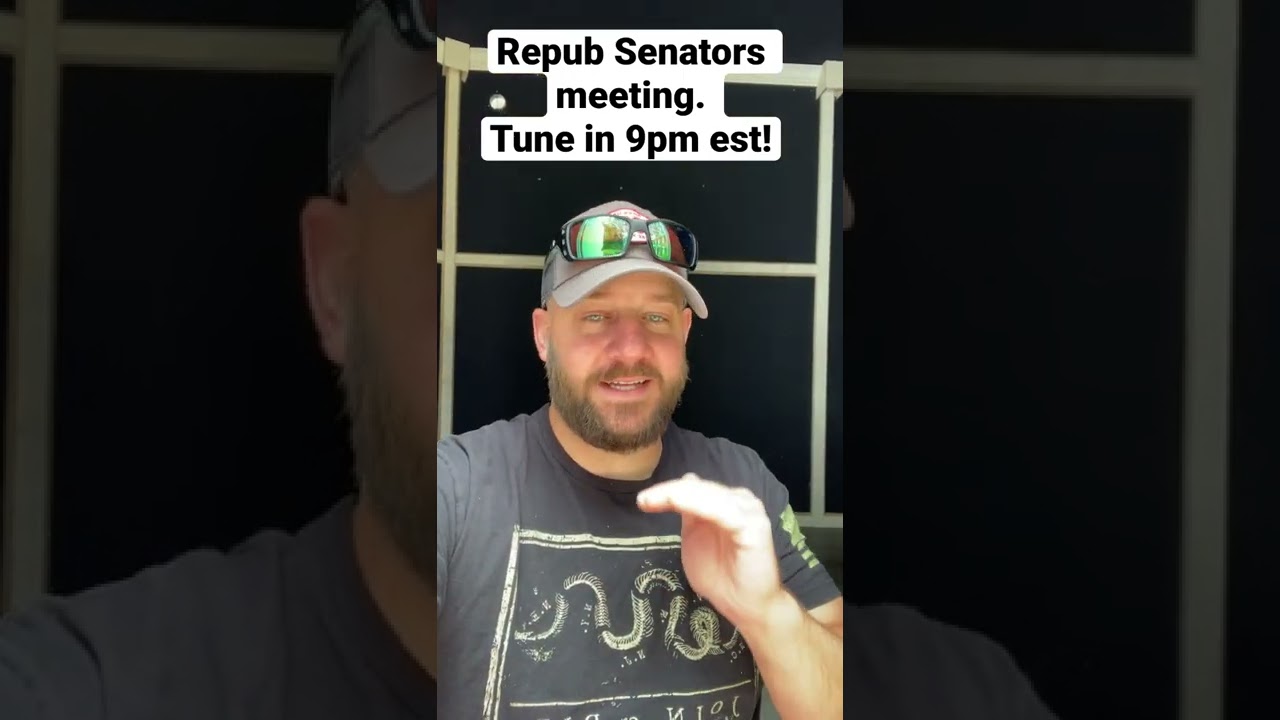 All Senate Republicans meeting to discuss gun control negotiations today…