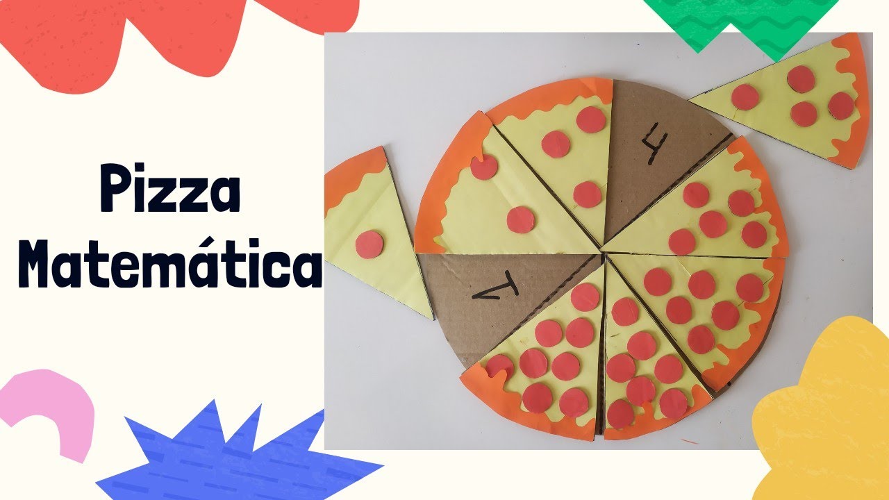 Pizza matemática!! Jogo pedagógico