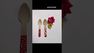 Spoon Painting ideas ❤️🥄✨।।#diy #art #painting #trending #shorts #spoon @Art_with_priya396